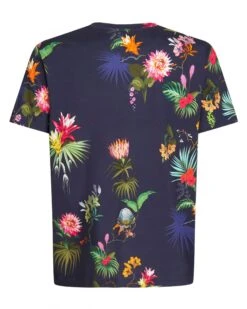 Etro Mens Floral Print T Shirt, Navy Blue Tee 8 Etro Mens Floral Print T Shirt, Navy Blue Tee -Boss Store etro mens floral print t shirt navy blue tee p43000 264083 zoom