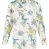 Etro Mens Flower & Bird Shirt White