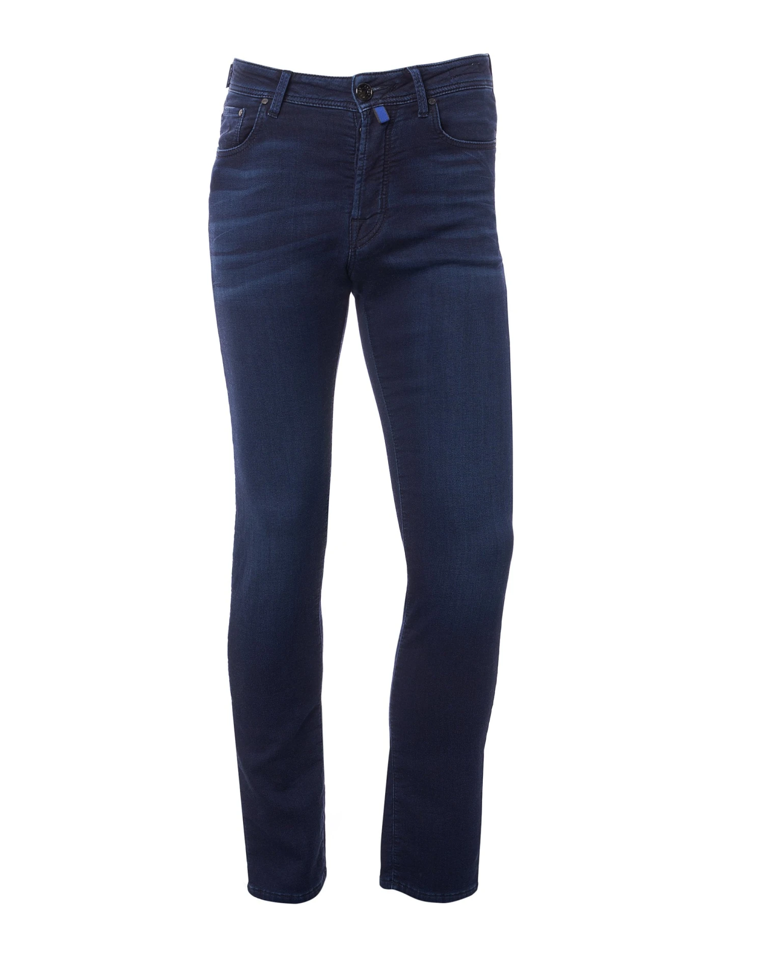 Jacob Cohen Mens Bard Slim Fit Jeans, Navy Rinse Denim 1 Jacob Cohen Mens Bard Slim Fit Jeans, Navy Rinse Denim