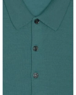Boss Store -Boss Store john smedley mens belper blue tide extra fine merino wool polo shirt p41609 250556 zoom