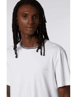 Missoni Mens Space Neck T Shirt White -Boss Store missoni mens space neck t shirt white p44264 274708 image