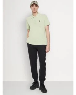 Moose Knuckles Mens Pique Polo Shirt Mint Green -Boss Store moose knuckles mens pique polo shirt mint green p44631 284382 zoom