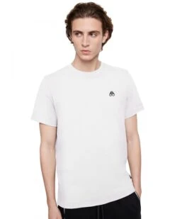 Moose Knuckles Mens Satellite Tee T-Shirt White -Boss Store moose knuckles mens satellite tee t shirt white p44624 284270 zoom