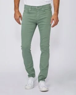 Paige Jeans Mens Lennox Slim Fit Jeans, Quiet Sea Denim
