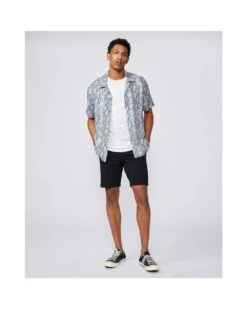 Paige Jeans Mens Rickson Black Trouser Shorts -Boss Store paige jeans mens rickson black trouser shorts p43338 260717 image