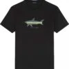 Paul&Shark Paul & Shark Mens Black Mamba Limited Edtion T-Shirt Black