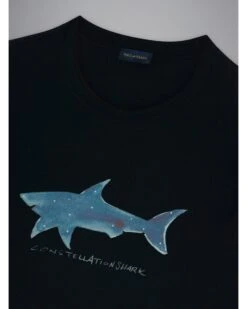 Paul&Shark Paul & Shark Mens Constellation Limited Edtion Print T-Shirt Navy -Boss Store paul shark mens constellation limited edtion print t shirt navy p44696 282403 zoom