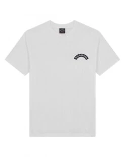Paul&Shark Paul & Shark Mens Logo Badge T Shirt, White Tee