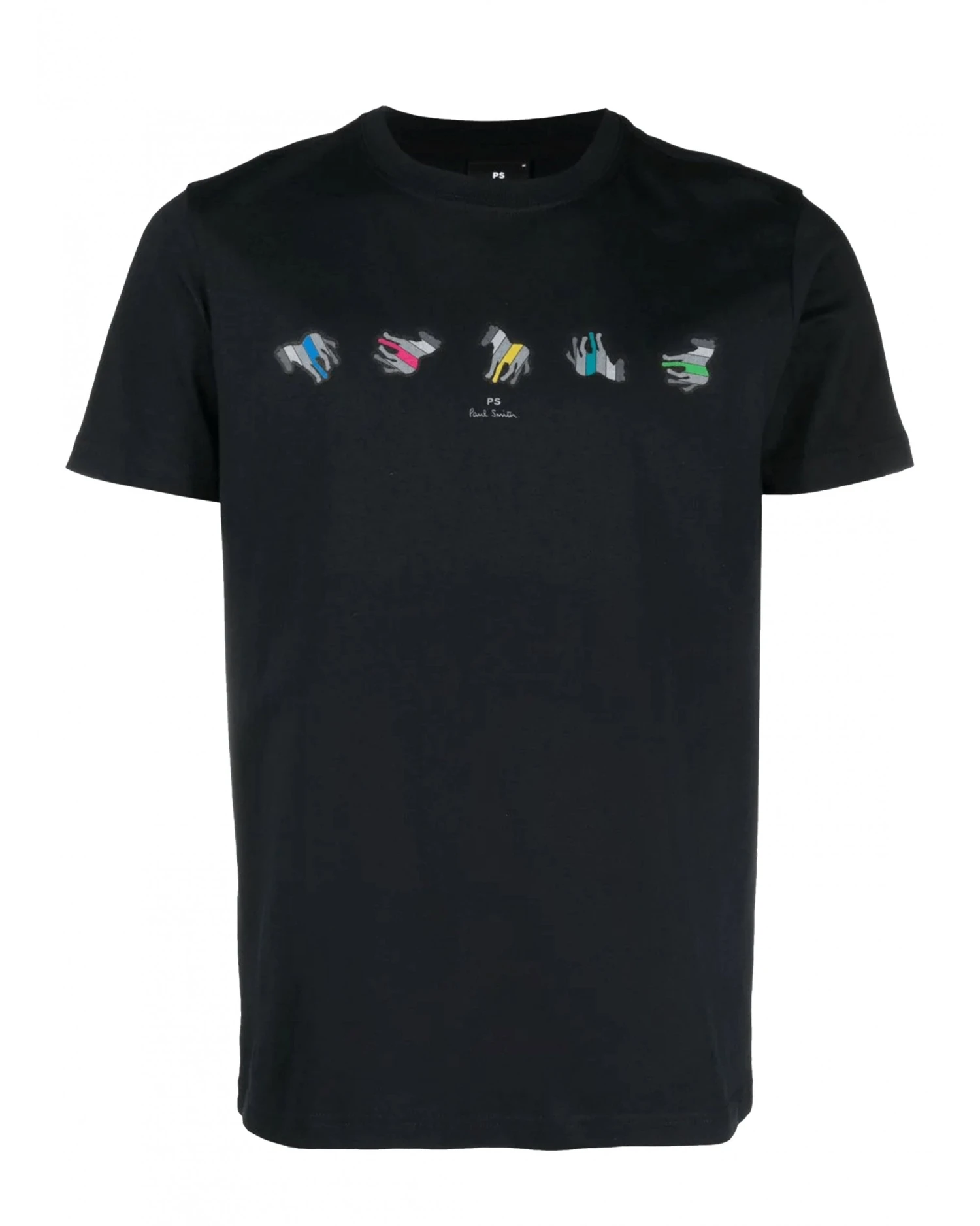 Paul Smith Mens Five Zebra T Shirt Navy 1 Paul Smith Mens Five Zebra T Shirt Navy