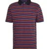 Paul Smith Mens Multicoloured Stripe Polo Shirt