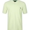 Paul Smith Mens Pistachio Green Zebra Logo Polo Shirt