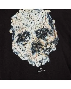 Boss Store -Boss Store paul smith mens rabbit skull t shirt black p44000 273684 image