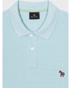 Paul Smith Mens Zebra Badge Polo Shirt Light Blue -Boss Store paul smith mens zebra badge polo shirt light blue p44859 282289 zoom
