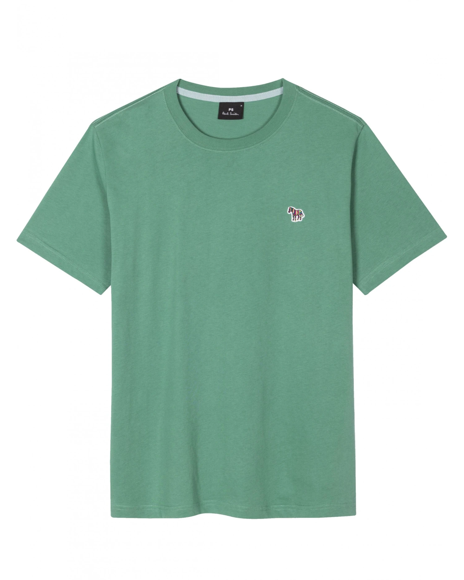 Paul Smith Mens Zebra Badge T Shirt Green 1 Paul Smith Mens Zebra Badge T Shirt Green