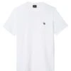 Paul Smith Mens Zebra Logo T-Shirt White