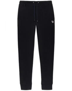 Paul Smith Mens Zebra Tapered Sweatpants Black