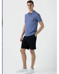 Sunspel Mens Riviera Polo Shirt Grape Purple -Boss Store sunspel mens riviera polo shirt grape purple p44690 281913 zoom