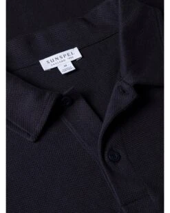 Sunspel Mens Riviera Polo Shirt Navy 7 Sunspel Mens Riviera Polo Shirt Navy -Boss Store sunspel mens riviera polo shirt navy p44687 281875 zoom