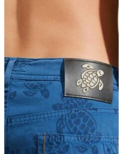 Vilebrequin Mens Bermuda Turtle Print Shorts Blue -Boss Store vilebrequin mens bermuda turtle print shorts blue p44342 284015 zoom