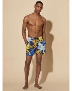 Vilebrequin Mens Pouples Aquarelle Octopus Shorts Marine Blue Navy -Boss Store vilebrequin mens pouples aquarelle octopus shorts marine blue navy p44345 284050 zoom