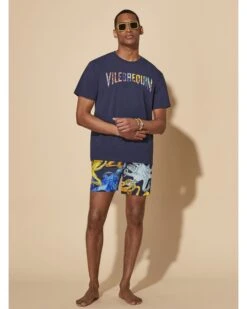 Vilebrequin Mens Pouples Aquarelle Octopus Shorts Marine Blue Navy -Boss Store vilebrequin mens pouples aquarelle octopus shorts marine blue navy p44345 284058 zoom