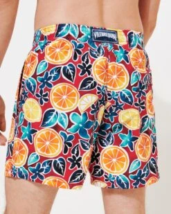 Vilebrequin Mens Presse Citron Swim Shorts, Burgundy Swimming Trunks 11 Vilebrequin Mens Presse Citron Swim Shorts, Burgundy Swimming Trunks -Boss Store vilebrequin mens presse citron swim shorts burgundy swimming trunks p43358 260317 image