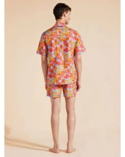 Vilebrequin Mens Tahiti Flowers Bowling Shirt Multi Blue Red -Boss Store vilebrequin mens tahiti flowers bowling shirt multi blue red p44852 284199 zoom